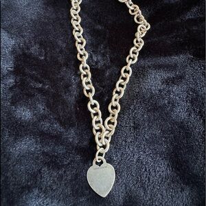 Tiffany’s heart necklace